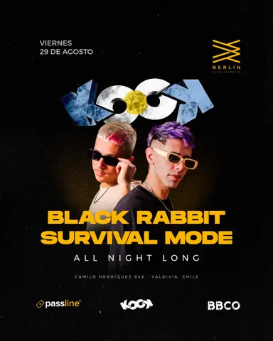 Flyer 1 de BLACK RABBIT (AR)